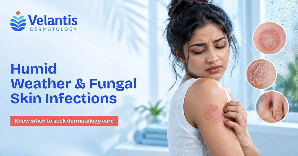 Fungal Skin Infections in Humid Weather: Symptoms, Causes & When to See a Dermatologist